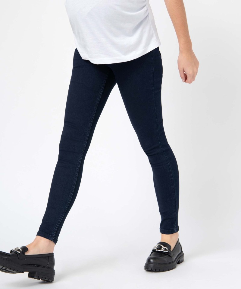 Jean de grossesse coupe Skinny avec bandeau bas